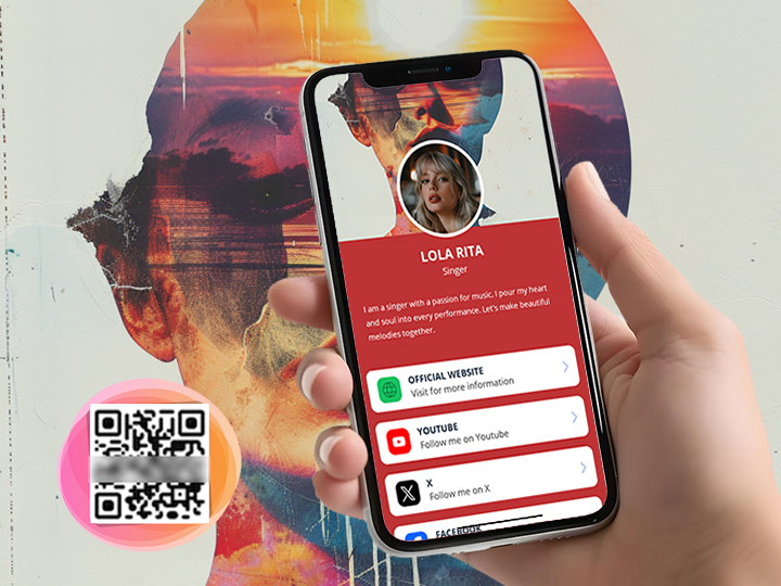 Instagram / Facebook QR Code