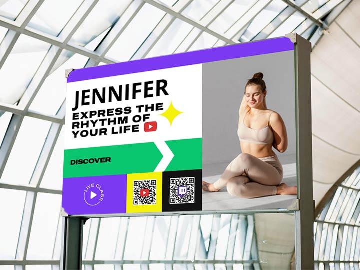 URL / YouTube QR Code